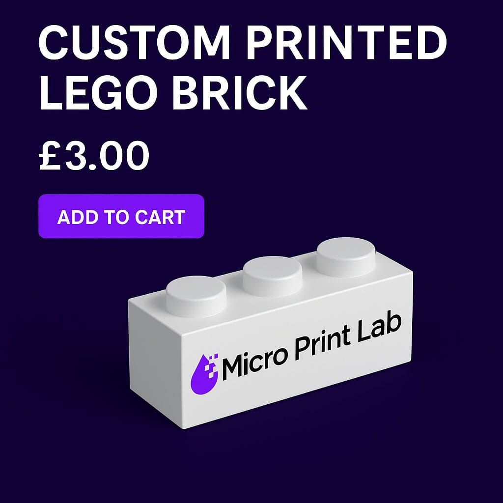 Custom Printed LEGO Brick